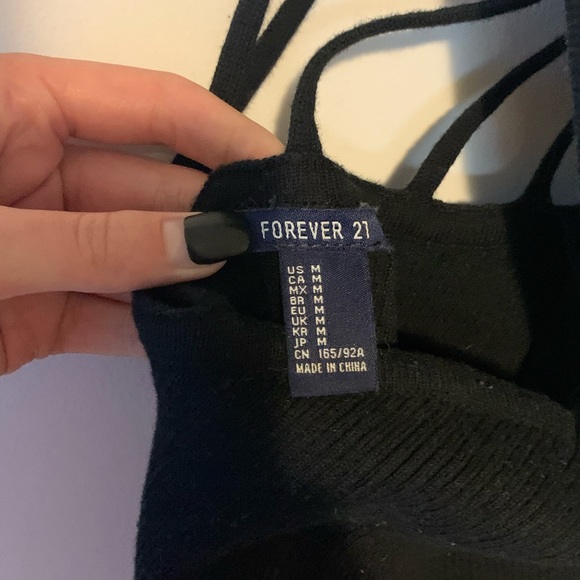 Halter Sweater Dress - Picture 4 of 5